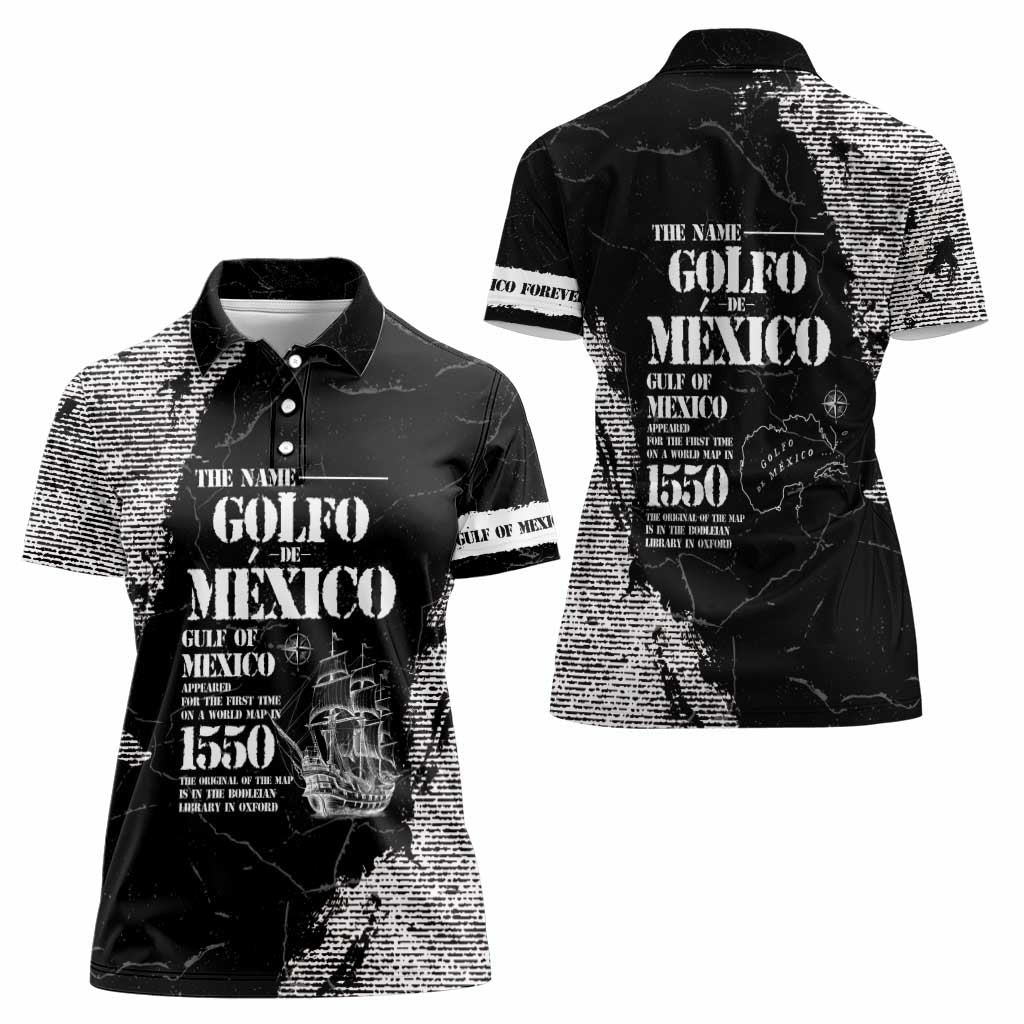 Golfo De Mexico Women Polo Shirt Est. Since 1550 And Forever