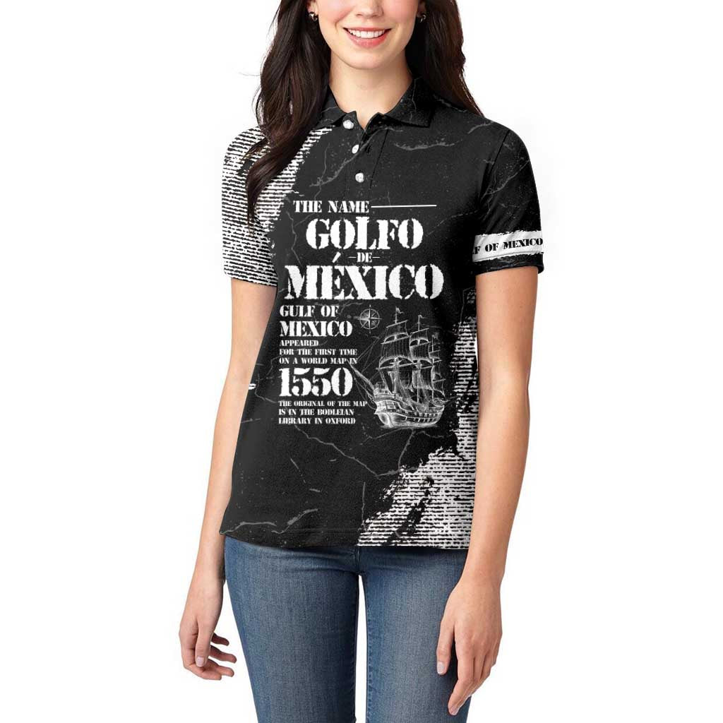 Golfo De Mexico Women Polo Shirt Est. Since 1550 And Forever