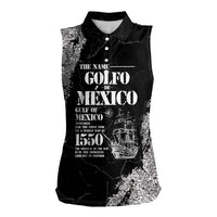 Golfo De Mexico Women Sleeveless Polo Shirt Est. Since 1550 And Forever