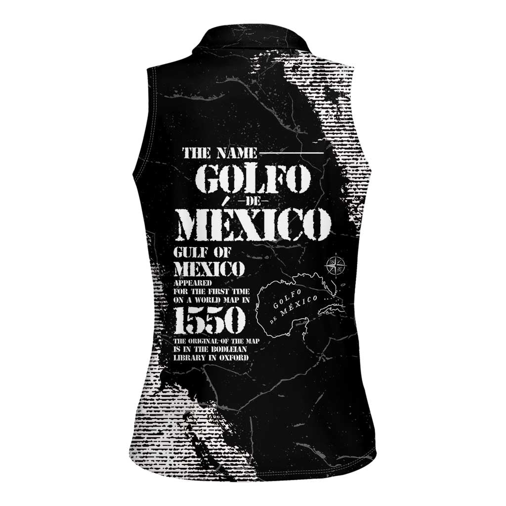 Golfo De Mexico Women Sleeveless Polo Shirt Est. Since 1550 And Forever