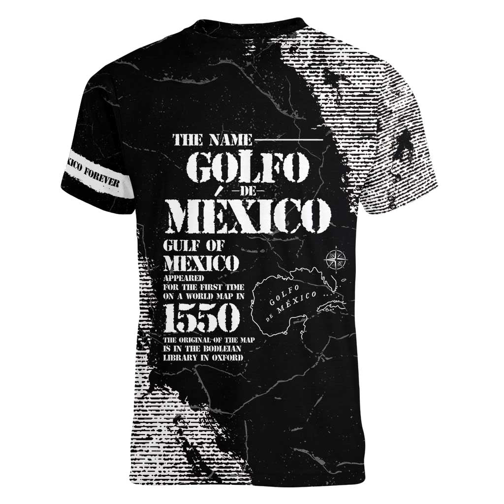 Golfo De Mexico Women V-Neck T-Shirt Est. Since 1550 And Forever