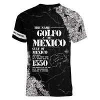 Golfo De Mexico Women V-Neck T-Shirt Est. Since 1550 And Forever