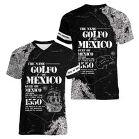 Golfo De Mexico Women V-Neck T-Shirt Est. Since 1550 And Forever