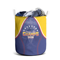 Venezuela Baseball Laundry Basket 1st Champions Glorious Victory