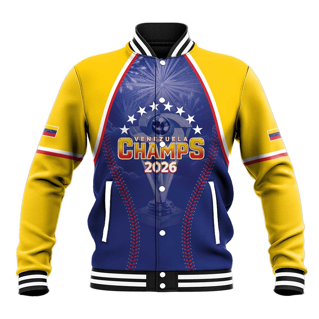 Venezuela Baseball Custom Baseball Jacket 1st Champions Glorious Victory