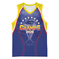 Venezuela Baseball Custom Basketball Jersey 1st Champions Glorious Victory