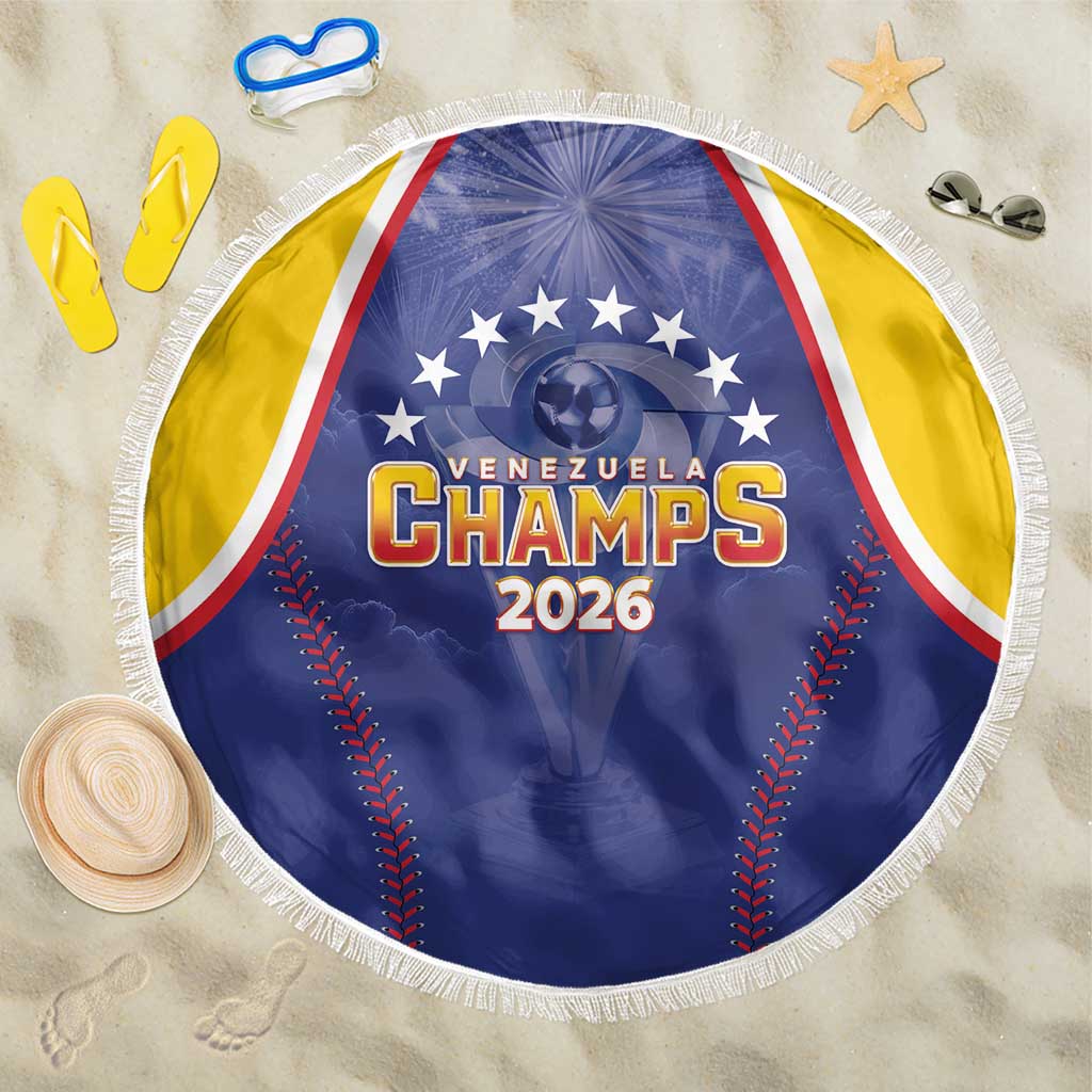 Venezuela Baseball Beach Blanket 1st Champions Glorious Victory