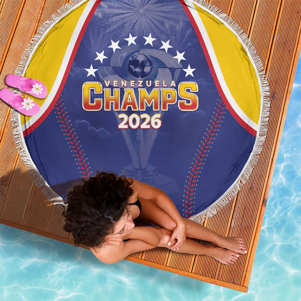 Venezuela Baseball Beach Blanket 1st Champions Glorious Victory