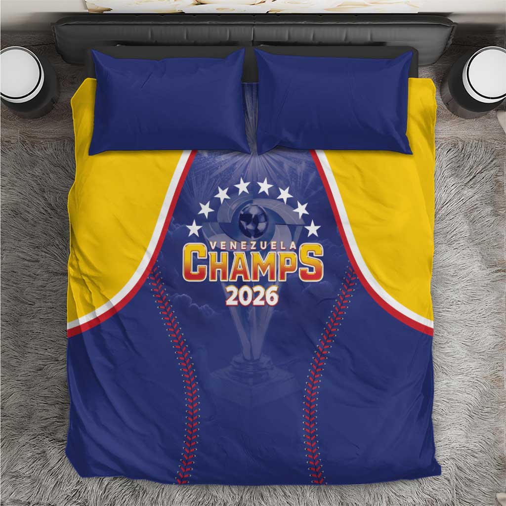 Venezuela Baseball Bedding Set 1st Champions Glorious Victory