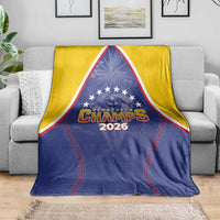 Venezuela Baseball Blanket 1st Champions Glorious Victory