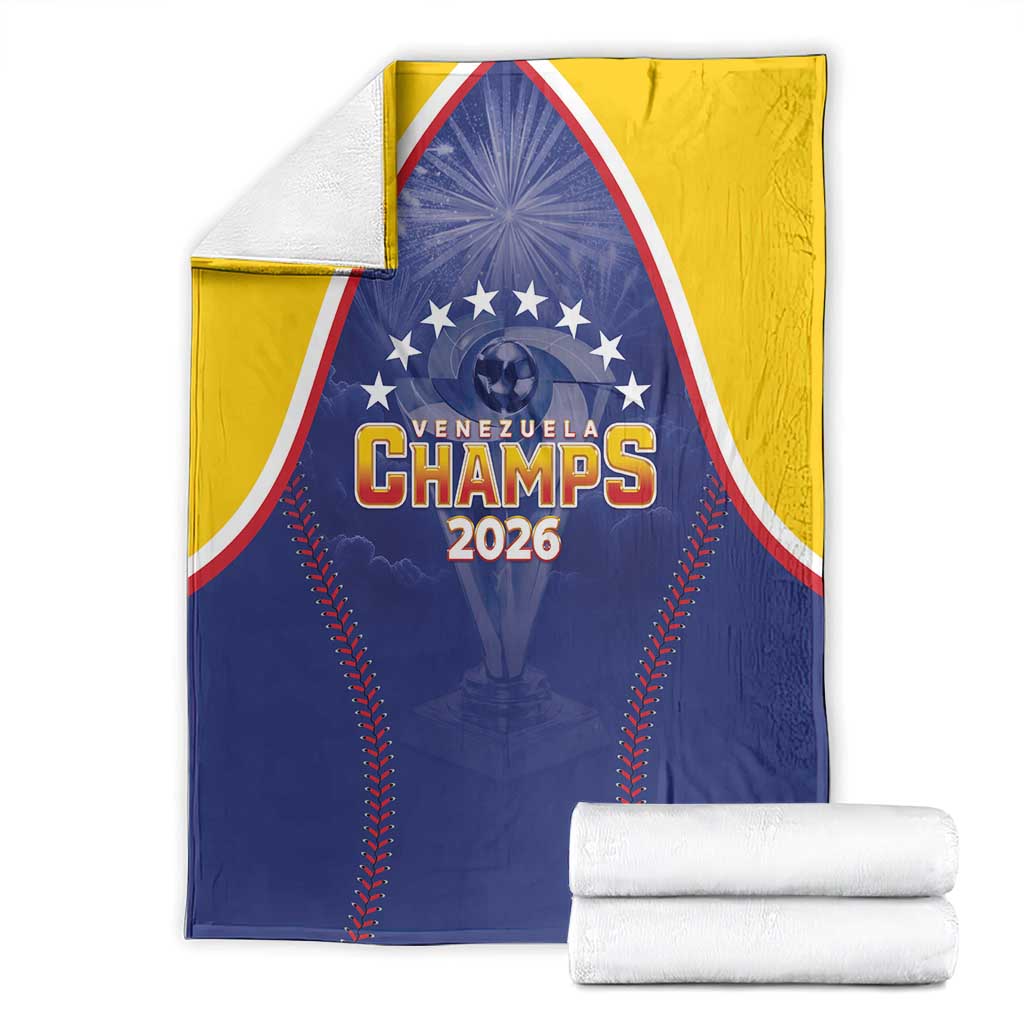 Venezuela Baseball Blanket 1st Champions Glorious Victory