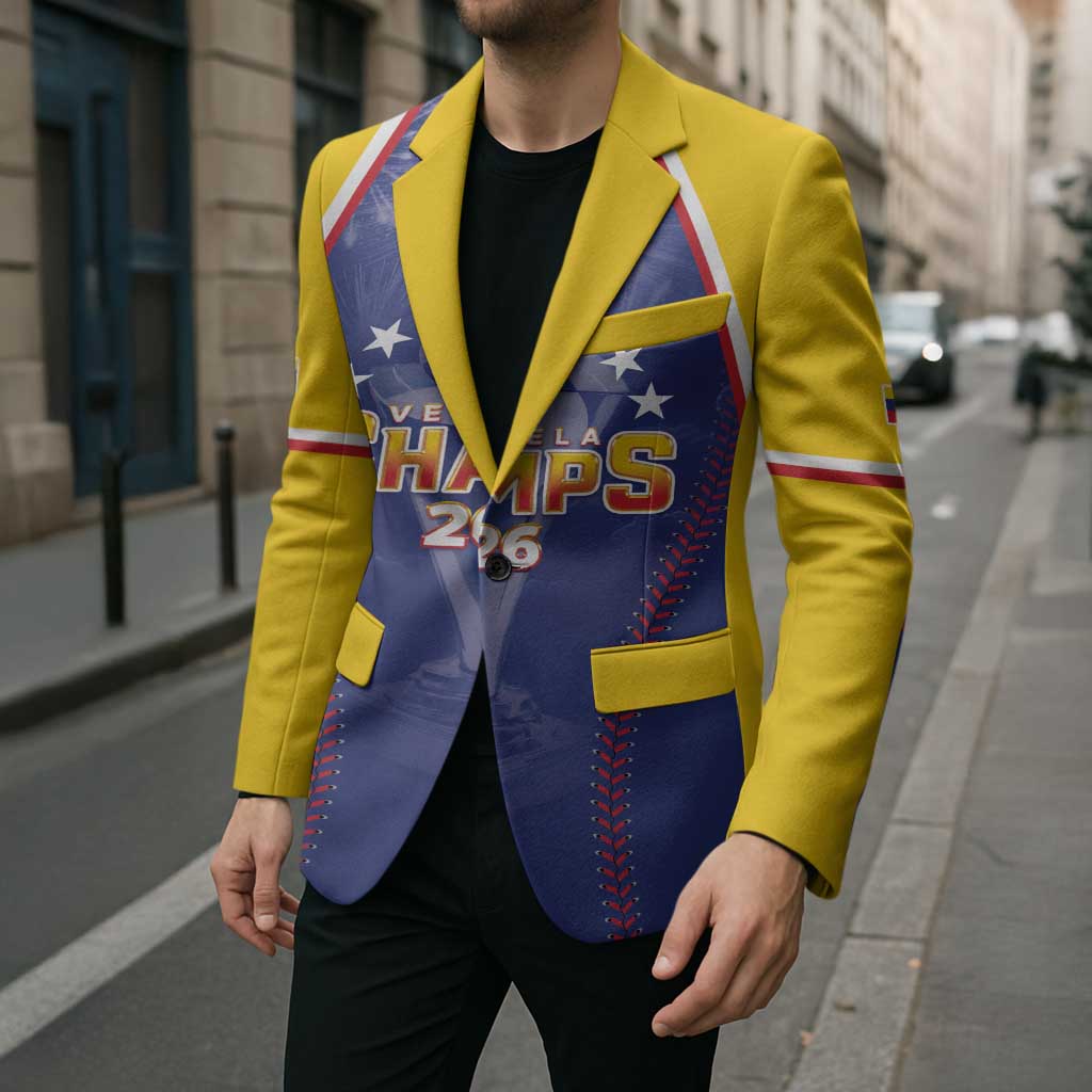 Venezuela Baseball Custom Blazer 1st Champions Glorious Victory