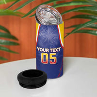 Venezuela Baseball Custom 4 in 1 Can Cooler Tumbler 1st Champions Glorious Victory