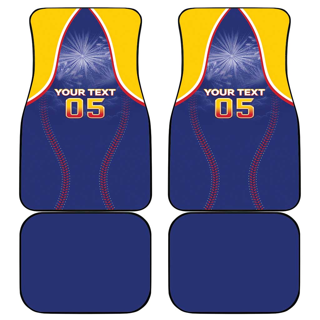 Venezuela Baseball Custom Car Mats 1st Champions Glorious Victory