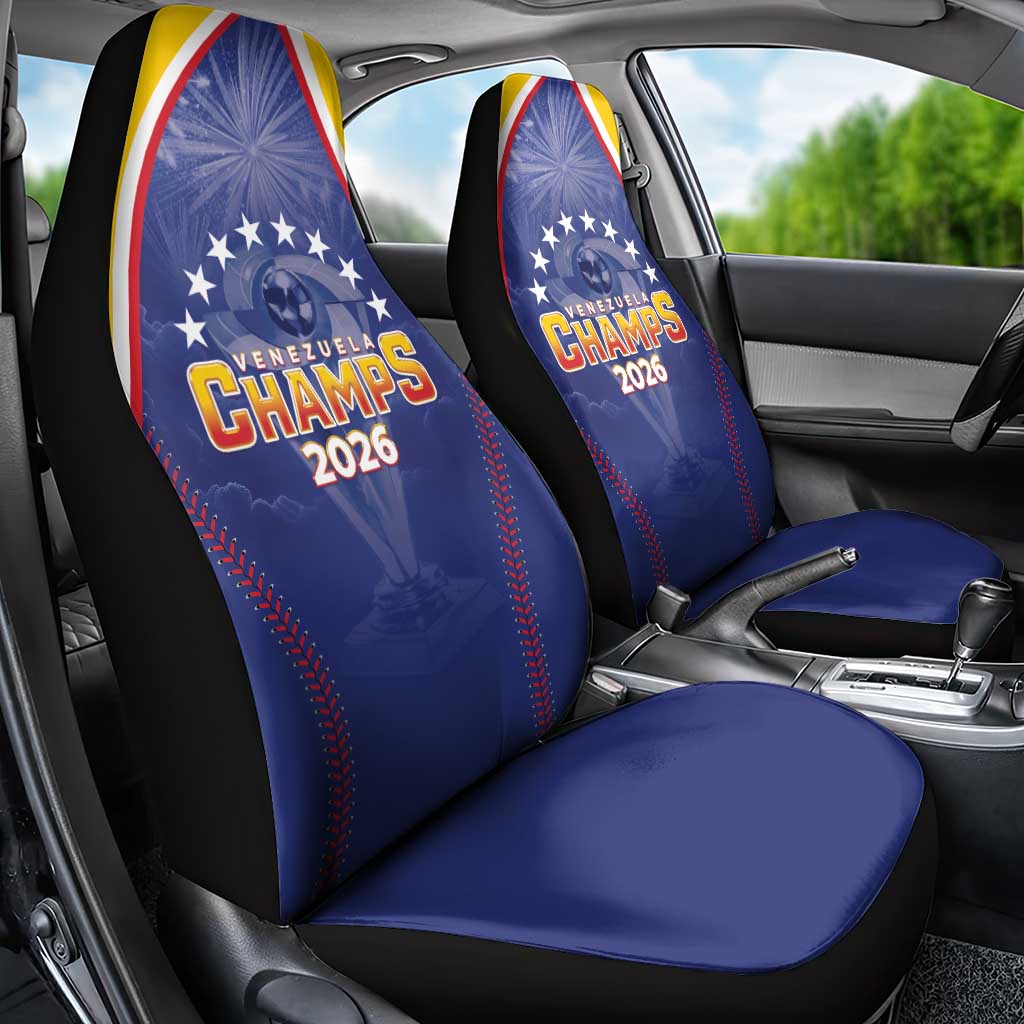 Venezuela Baseball Car Seat Cover 1st Champions Glorious Victory