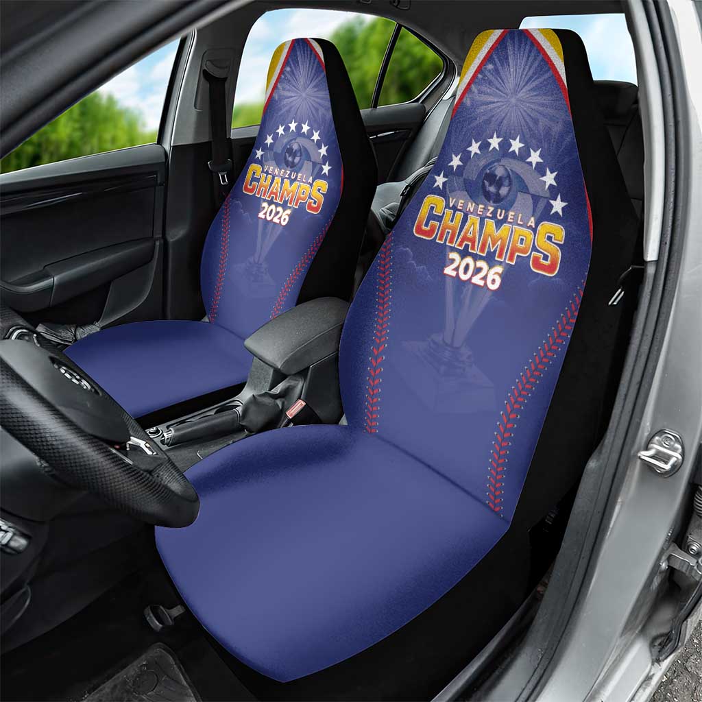 Venezuela Baseball Car Seat Cover 1st Champions Glorious Victory
