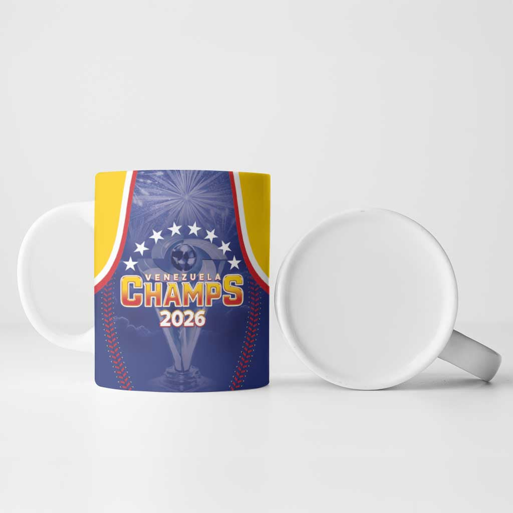 Venezuela Baseball Custom Ceramic Mug 1st Champions Glorious Victory