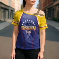 Venezuela Baseball Custom Cross Shoulder Shirt 1st Champions Glorious Victory