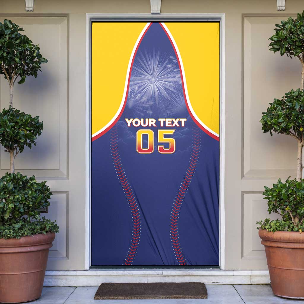 Venezuela Baseball Custom Door Cover 1st Champions Glorious Victory