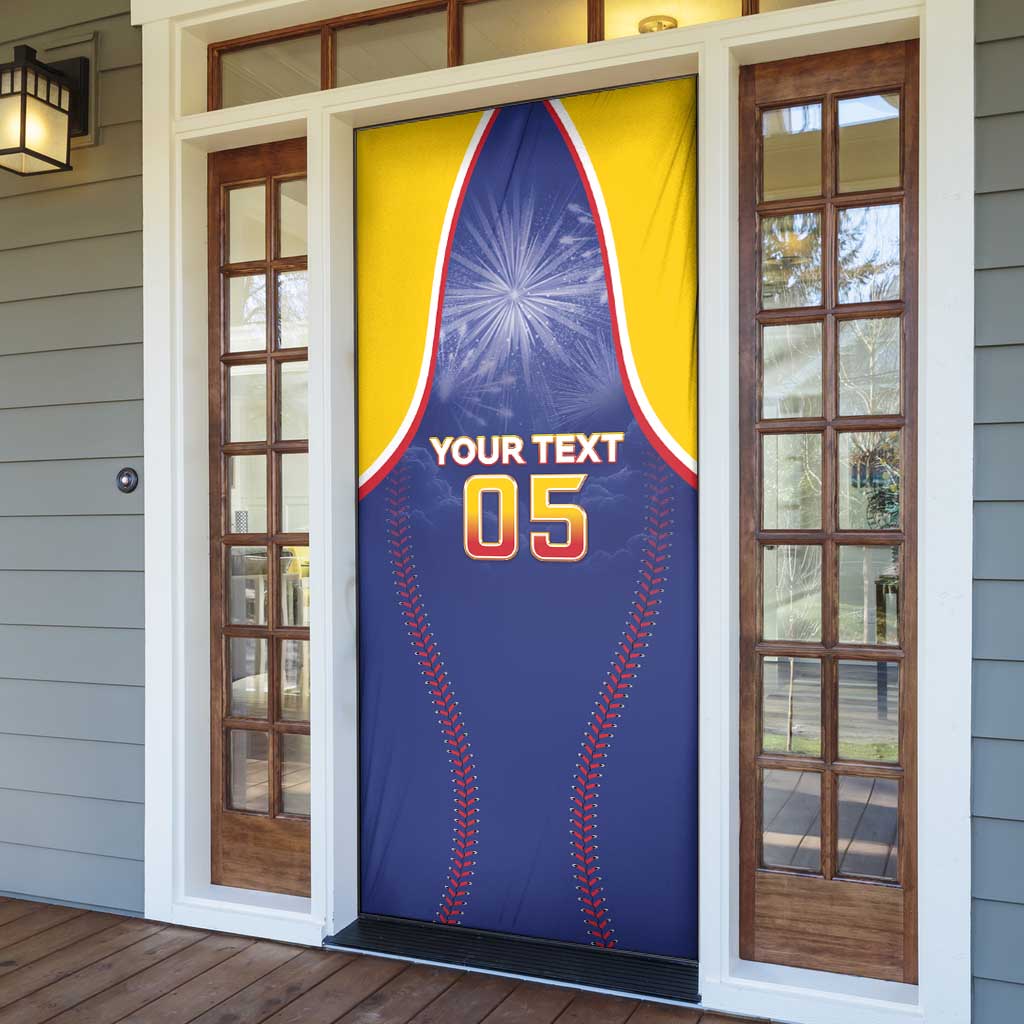 Venezuela Baseball Custom Door Cover 1st Champions Glorious Victory