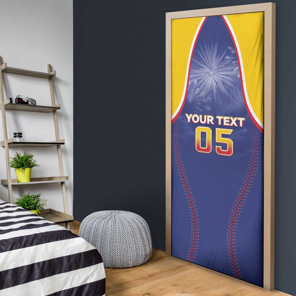 Venezuela Baseball Custom Door Cover 1st Champions Glorious Victory