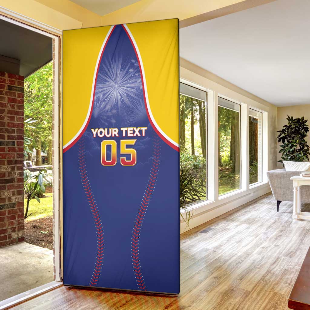 Venezuela Baseball Custom Door Cover 1st Champions Glorious Victory