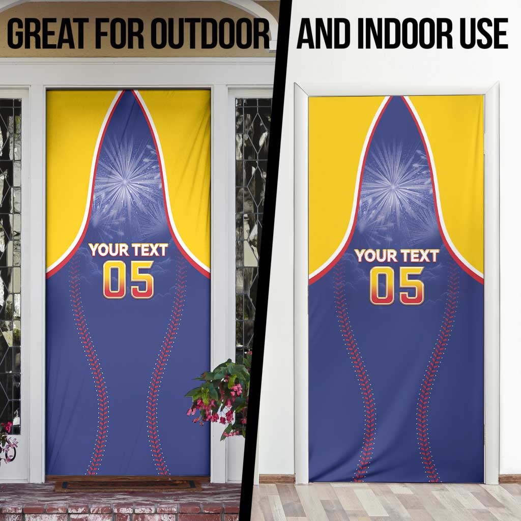 Venezuela Baseball Custom Door Cover 1st Champions Glorious Victory