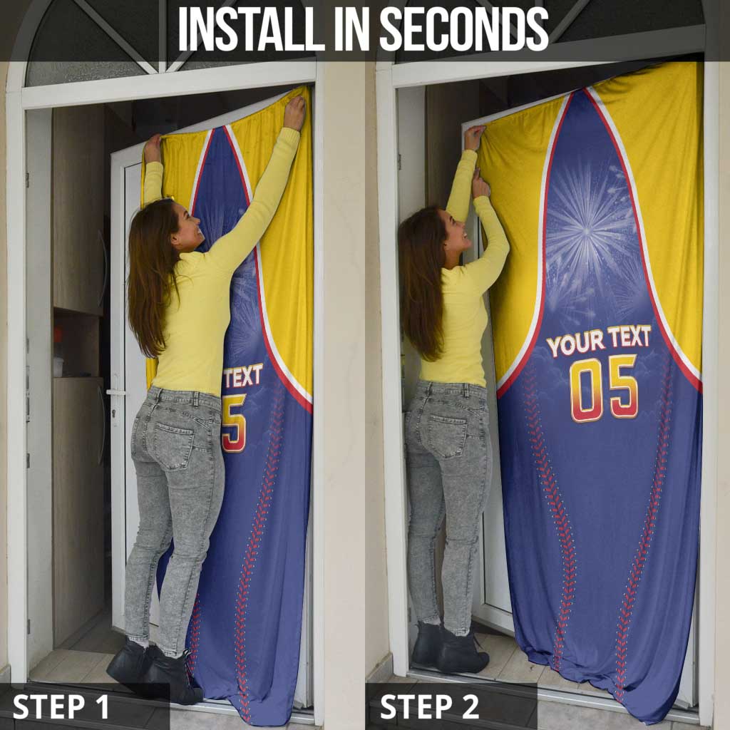 Venezuela Baseball Custom Door Cover 1st Champions Glorious Victory