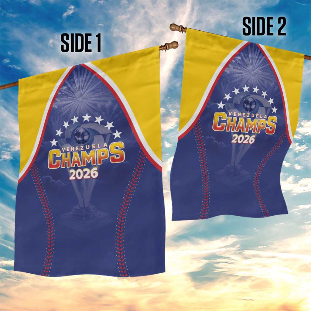 Venezuela Baseball Garden Flag 1st Champions Glorious Victory