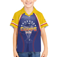 Venezuela Baseball Custom Hawaiian Shirt 1st Champions Glorious Victory