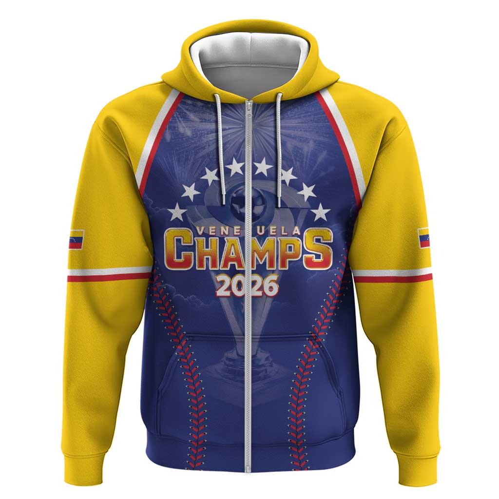 Venezuela Baseball Custom Hoodie 1st Champions Glorious Victory