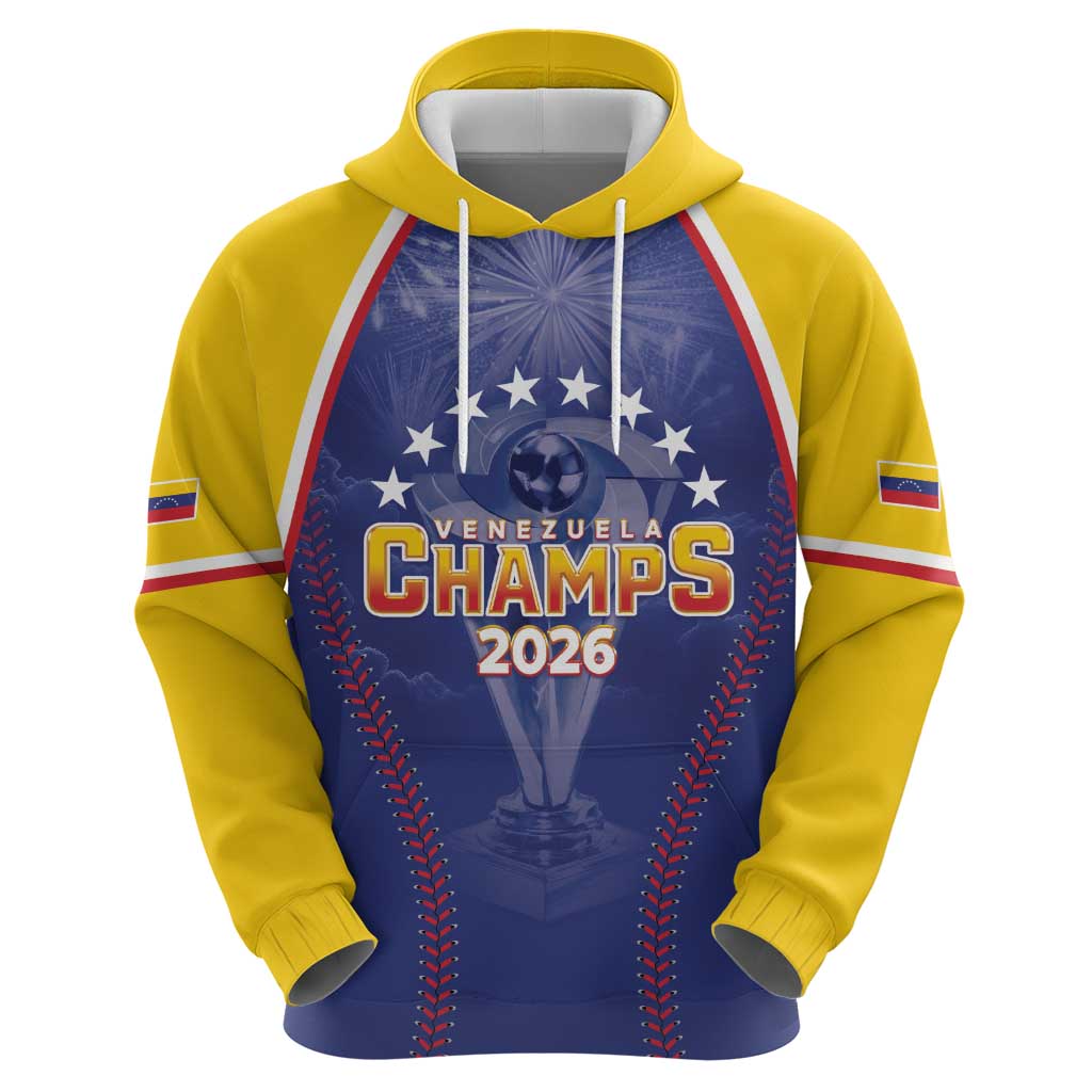 Venezuela Baseball Custom Hoodie 1st Champions Glorious Victory