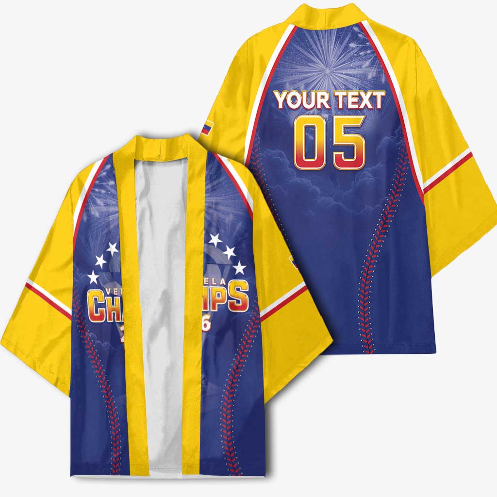 Venezuela Baseball Custom Kimono 1st Champions Glorious Victory