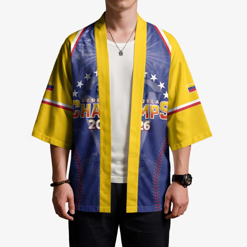 Venezuela Baseball Custom Kimono 1st Champions Glorious Victory