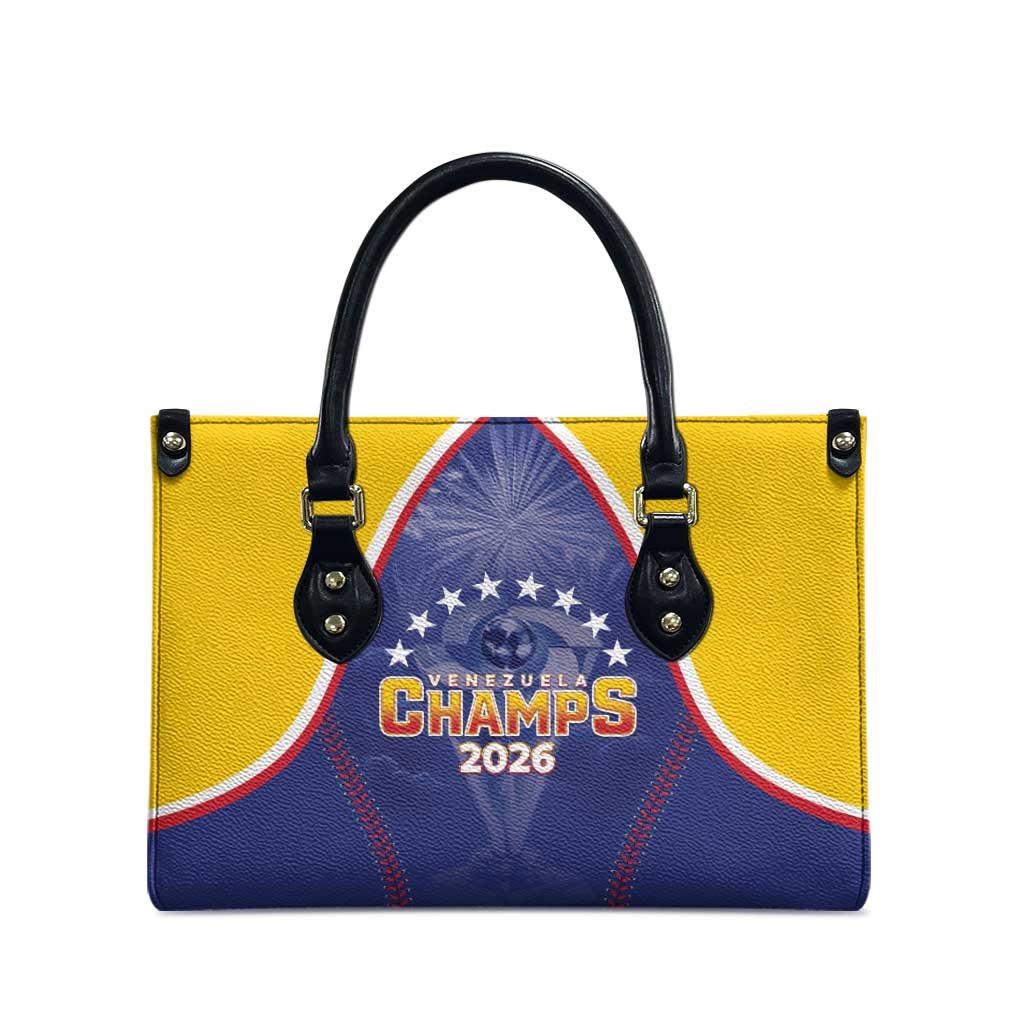 Venezuela Baseball Leather Bag 1st Champions Glorious Victory
