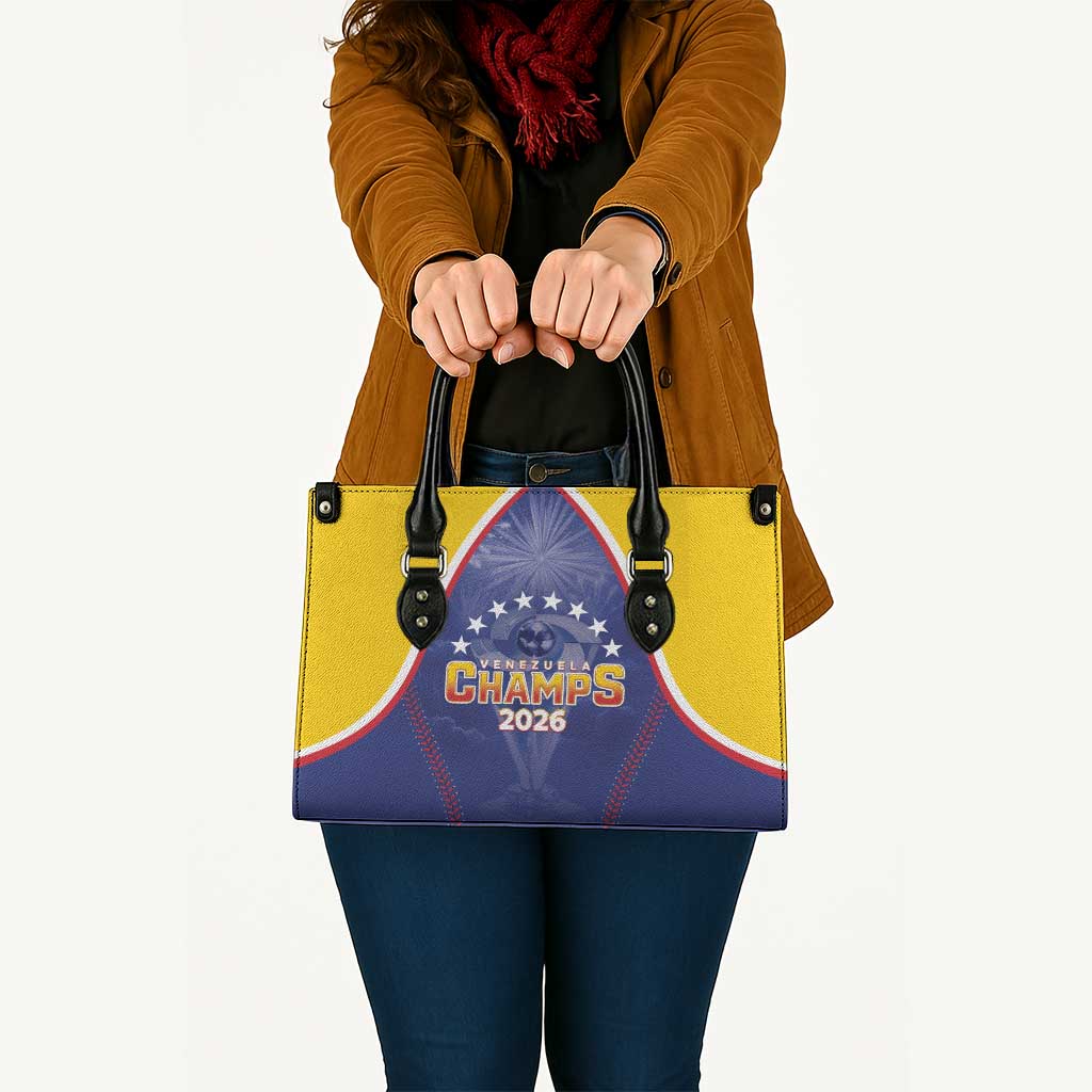Venezuela Baseball Leather Bag 1st Champions Glorious Victory