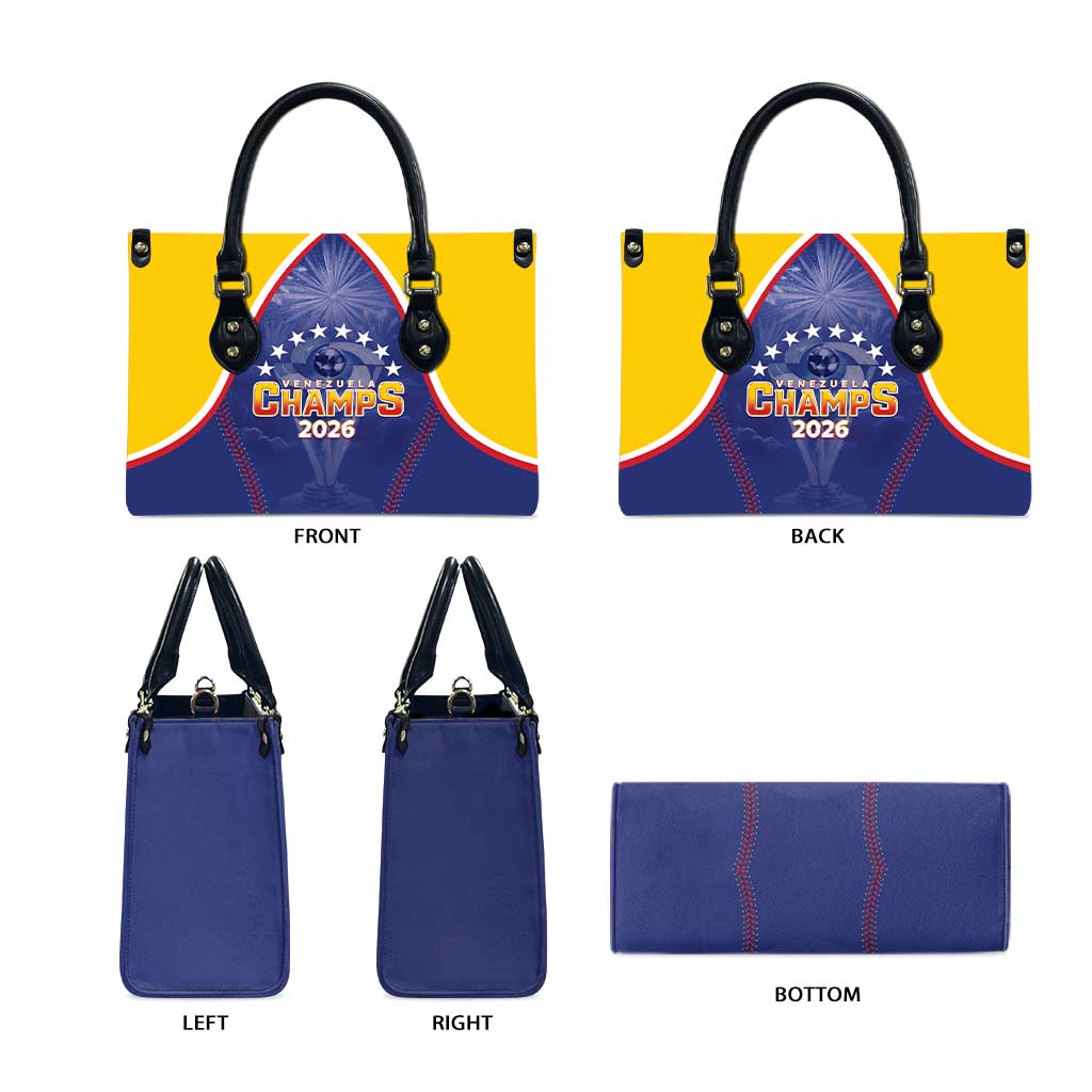 Venezuela Baseball Leather Bag 1st Champions Glorious Victory
