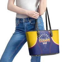 Venezuela Baseball Leather Tote Bag 1st Champions Glorious Victory