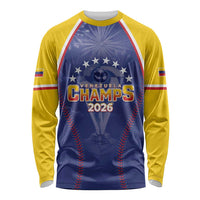 Venezuela Baseball Custom Long Sleeve Shirt 1st Champions Glorious Victory