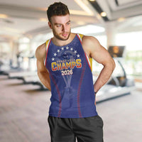 Venezuela Baseball Custom Men Tank Top 1st Champions Glorious Victory