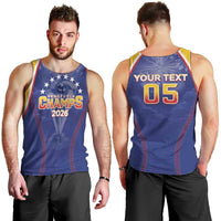 Venezuela Baseball Custom Men Tank Top 1st Champions Glorious Victory