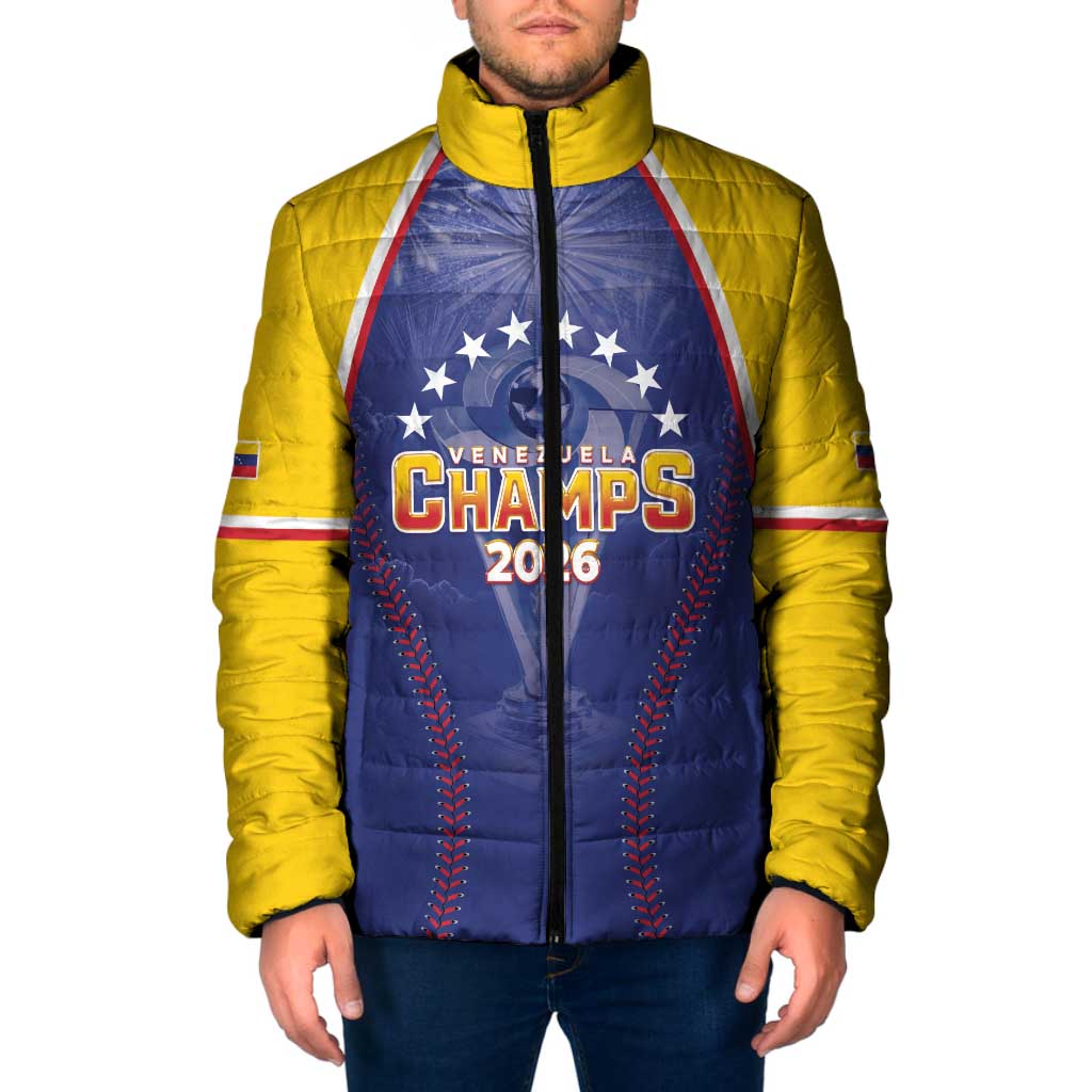 Venezuela Baseball Custom Padded Jacket 1st Champions Glorious Victory
