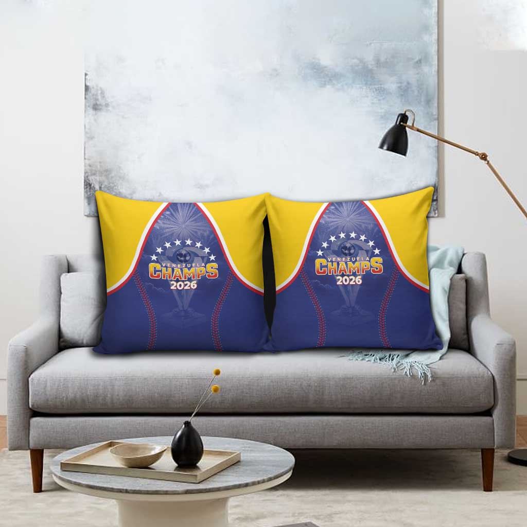 Venezuela Baseball Pillow Cover 1st Champions Glorious Victory