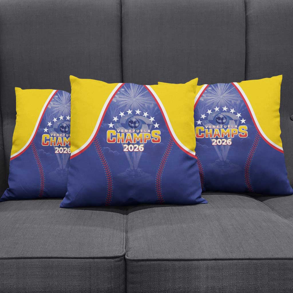 Venezuela Baseball Pillow Cover 1st Champions Glorious Victory