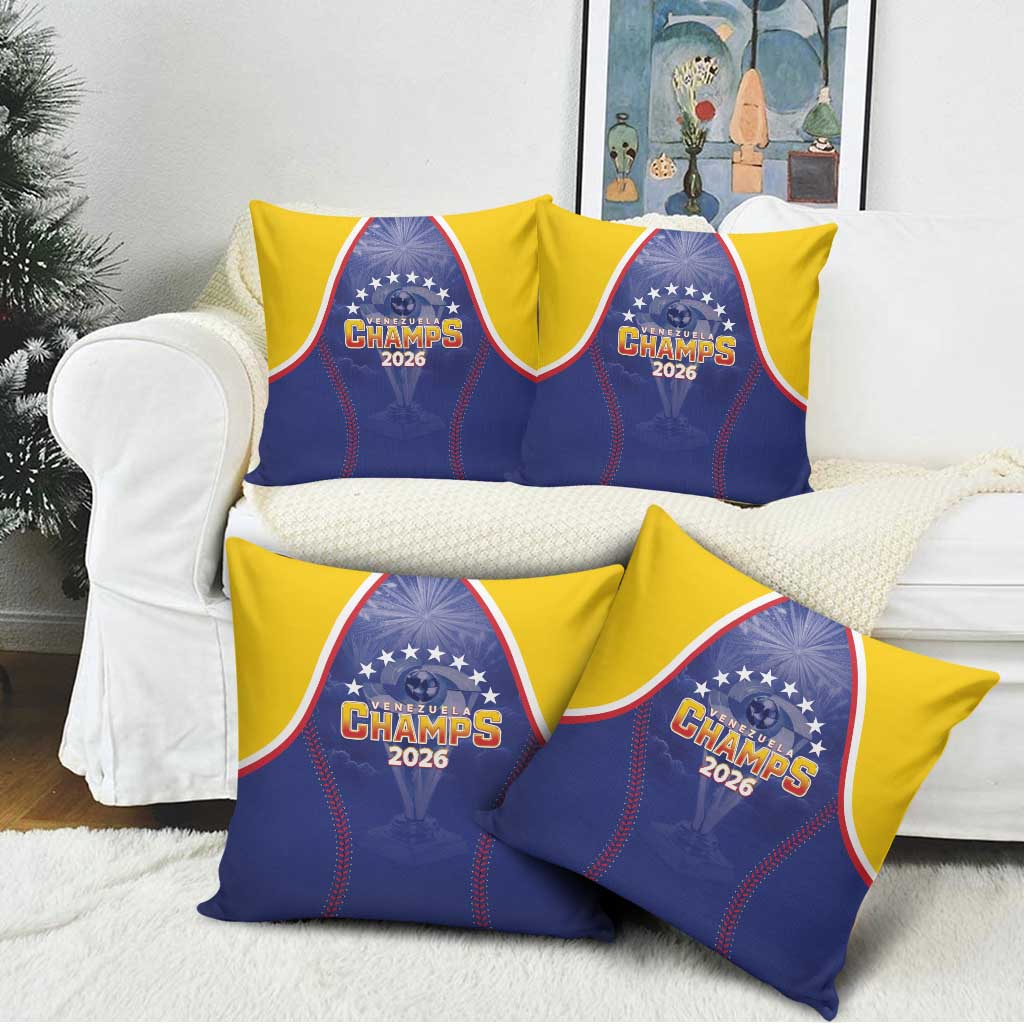 Venezuela Baseball Pillow Cover 1st Champions Glorious Victory