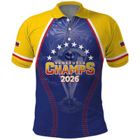 Venezuela Baseball Custom Polo Shirt 1st Champions Glorious Victory