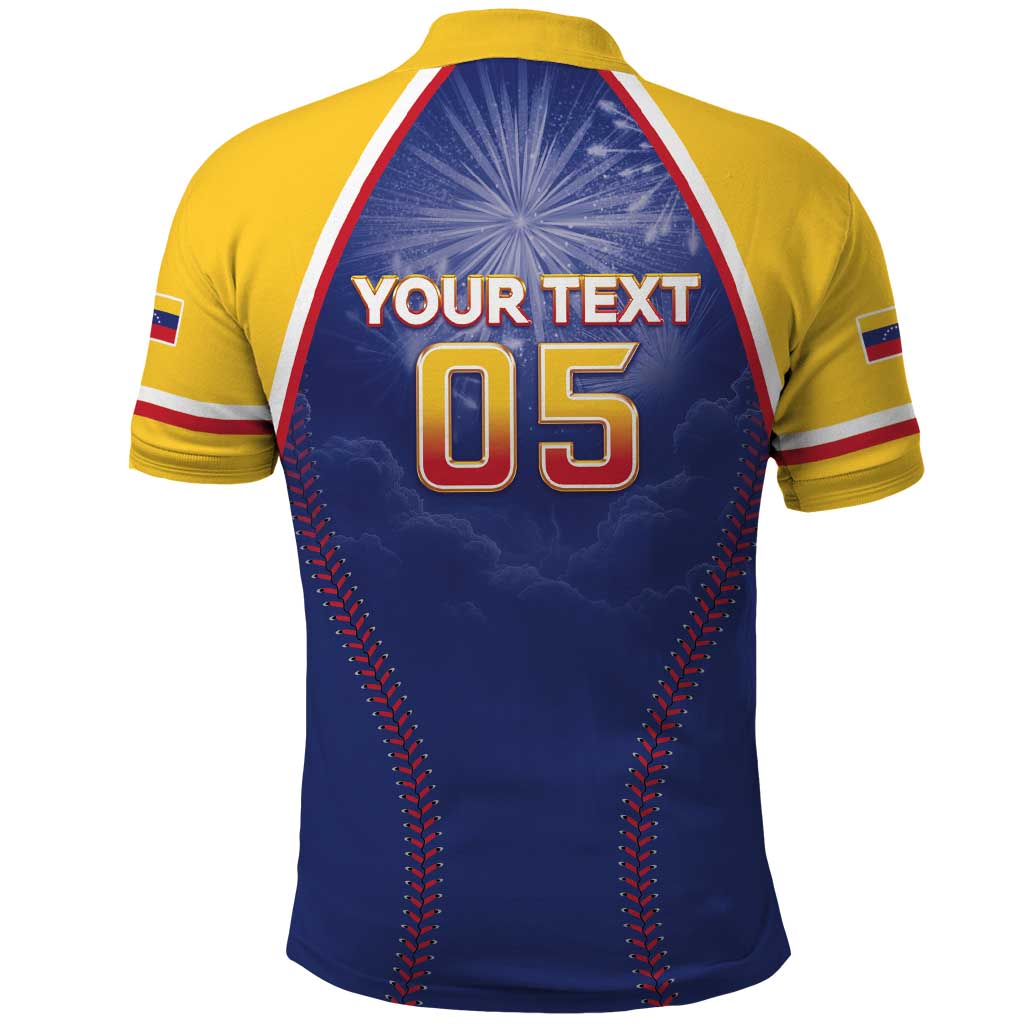 Venezuela Baseball Custom Polo Shirt 1st Champions Glorious Victory