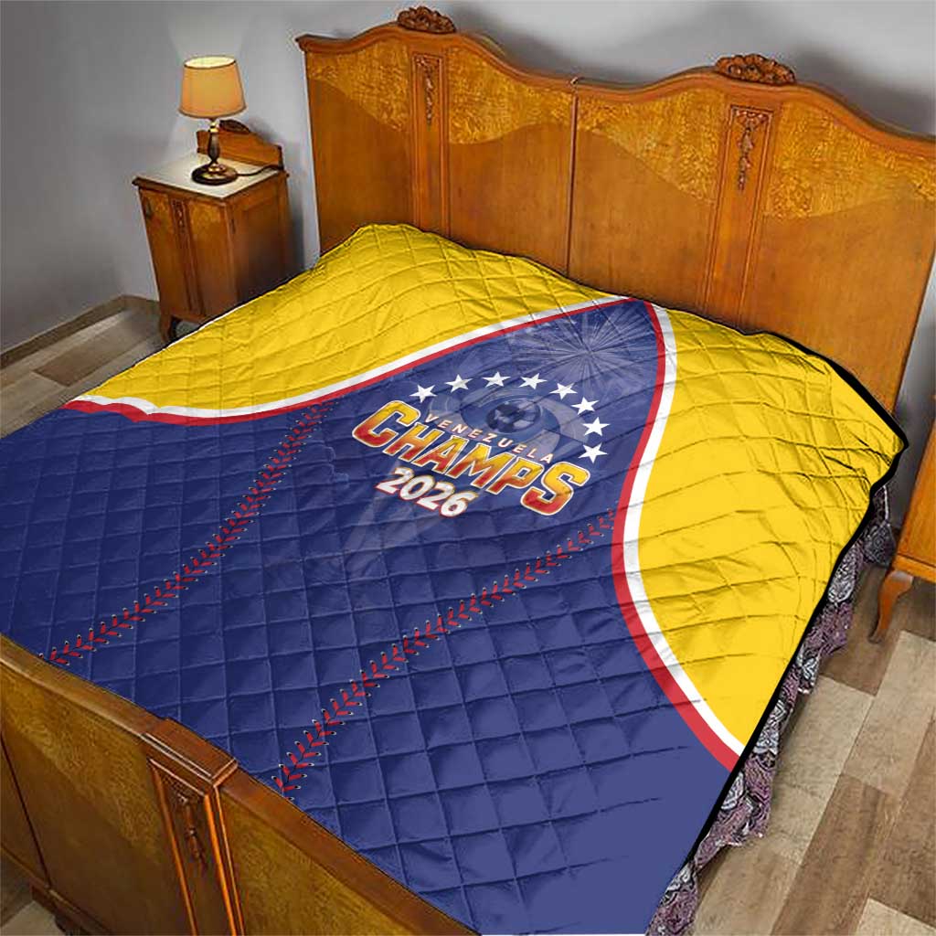 Venezuela Baseball Quilt 1st Champions Glorious Victory