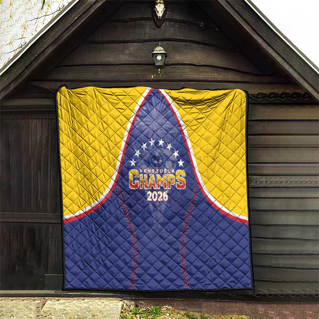 Venezuela Baseball Quilt 1st Champions Glorious Victory