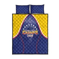 Venezuela Baseball Quilt Bed Set 1st Champions Glorious Victory
